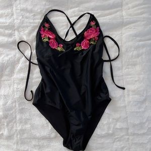 One piece bathing suit